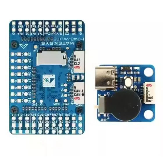 Original MATEK H743-WLITE Mini Fixed Wing Drone Flight Controller ArduPilot/INAV Barometer Remote Motor Battery Frame